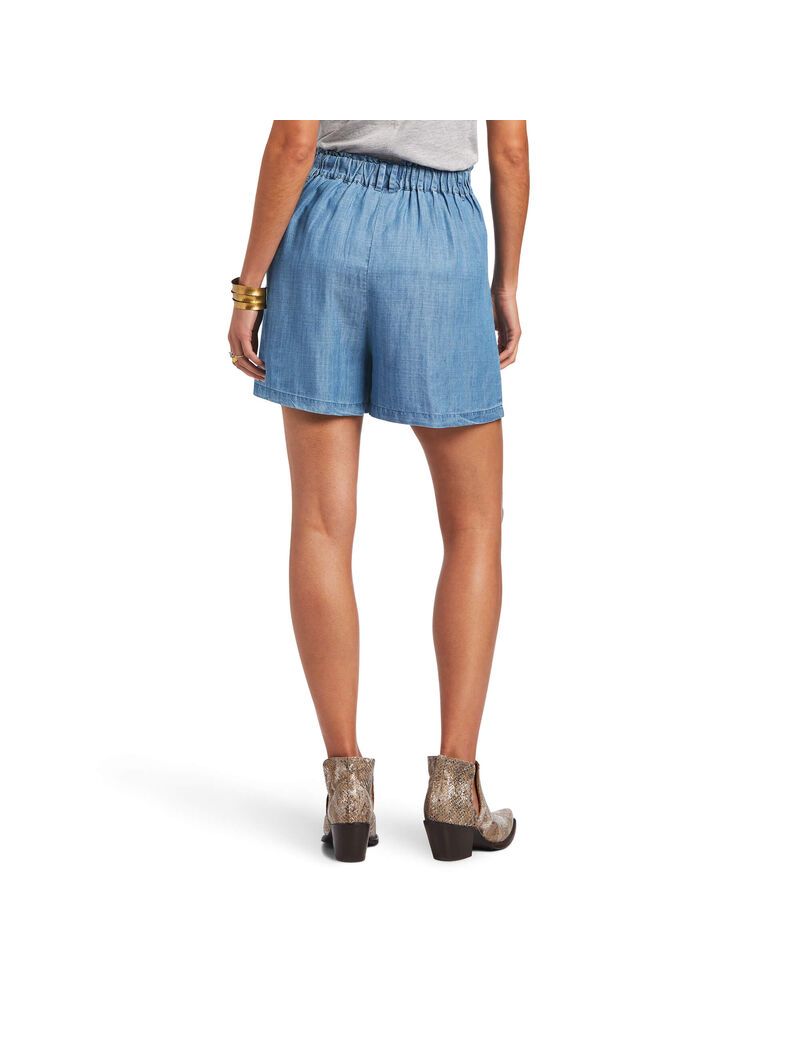 Bermudas Ariat Blue Note Azules | GKD472195