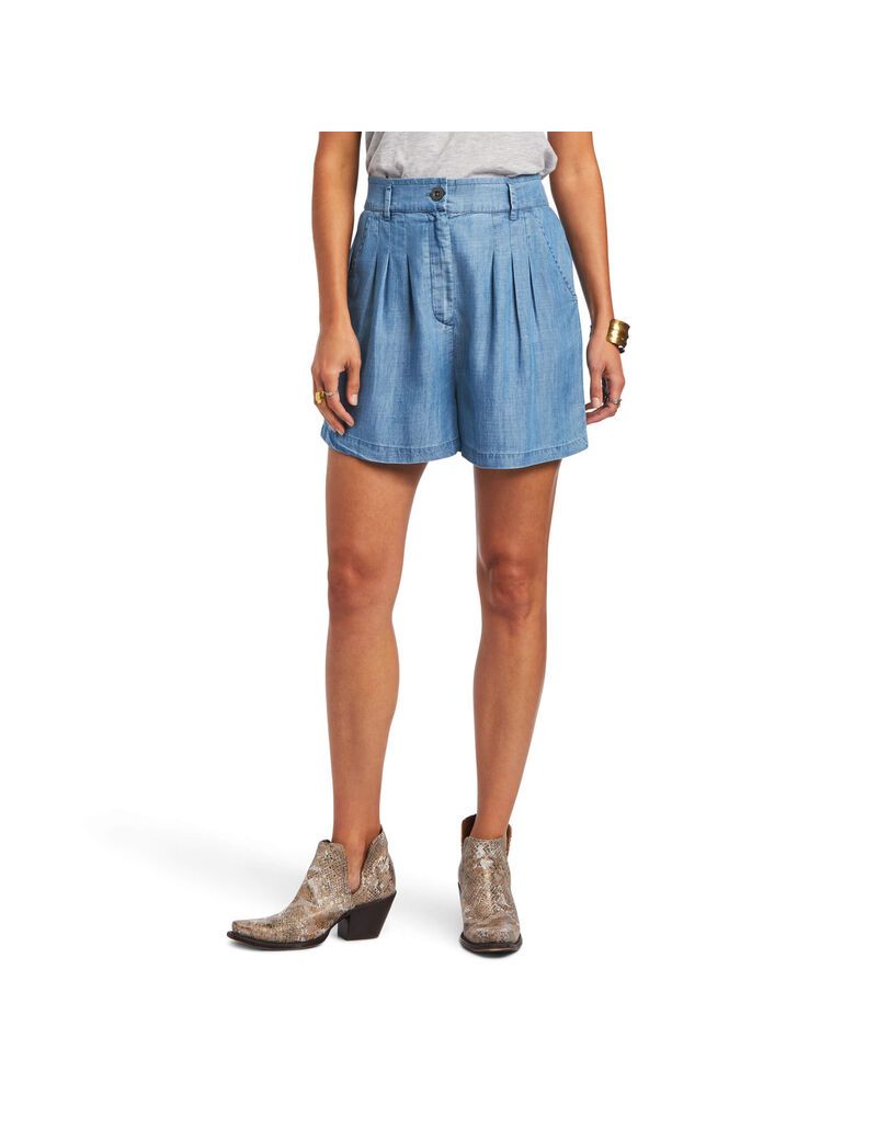 Bermudas Ariat Blue Note Azules | GKD472195