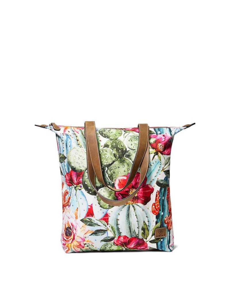 Bolsas Ariat Altos Tote Cactus Floral Multicolor | LNX547093