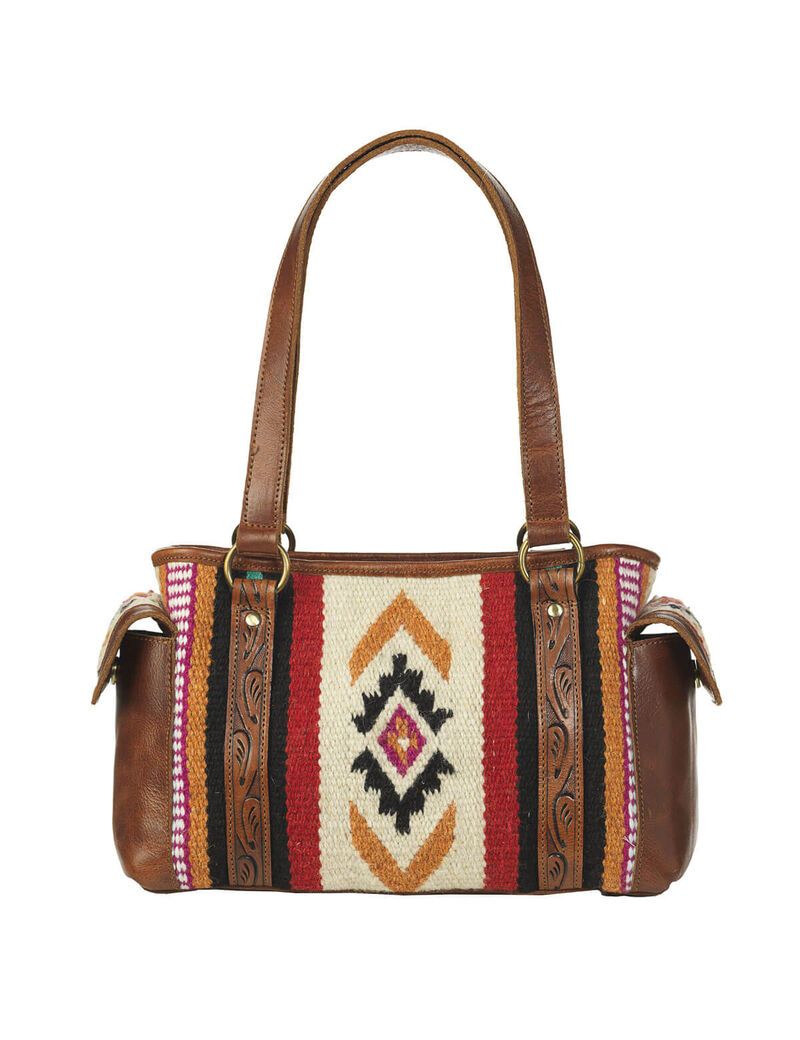 Bolsas Ariat Lana Blanket Satchel Multicolor | ZWL857362