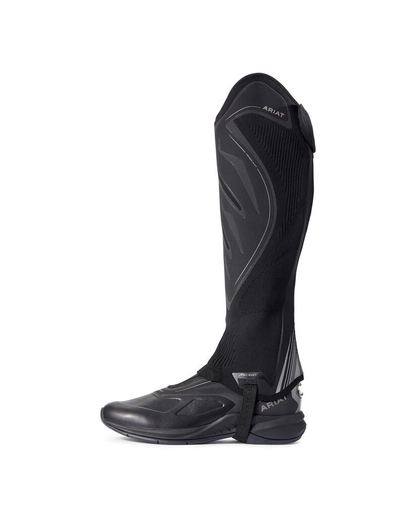 Botas De Equitacion Ariat Ascent Half Chap Negros | ABN390628