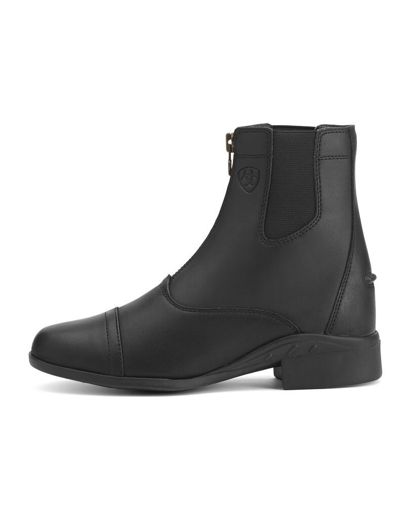 Botas De Equitacion Ariat Scout Zip Paddock Negros | PDB854720