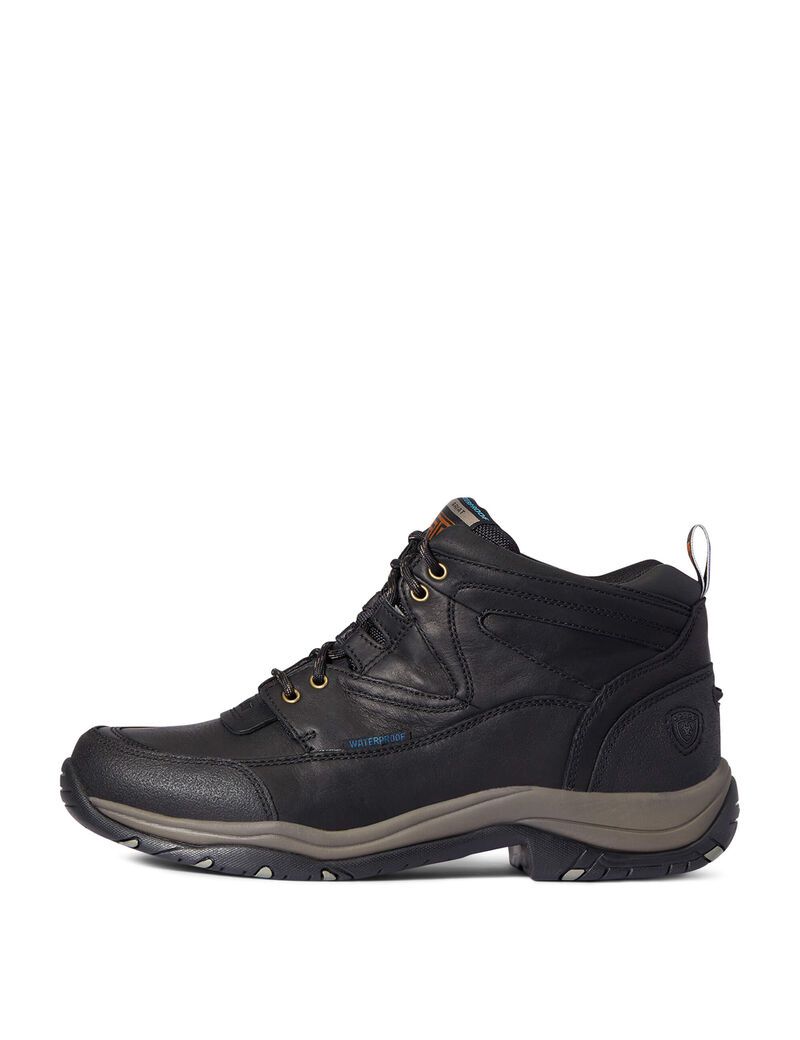 Botas De Equitacion Ariat Terrain Impermeables Negros | XVG740286