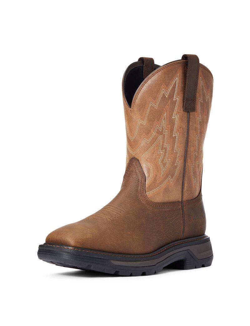 Botas De Trabajo Ariat Big Rig Marrom | ILX761932