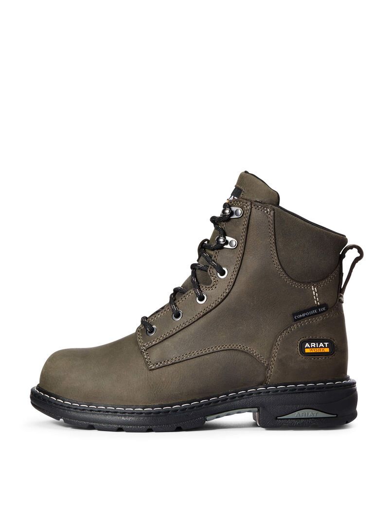 Botas De Trabajo Ariat Casey 6' Composite Puntera Grises | ZVR142769