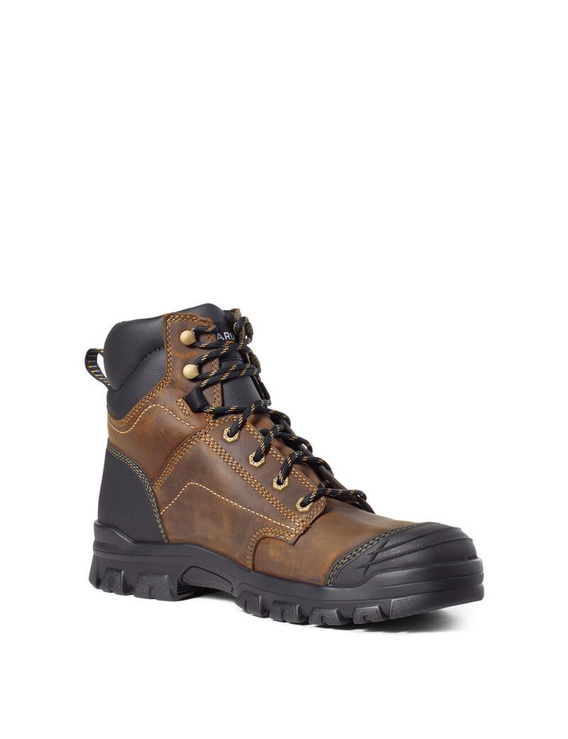 Botas De Trabajo Ariat Treadfast 6' Marrom | TXF651290