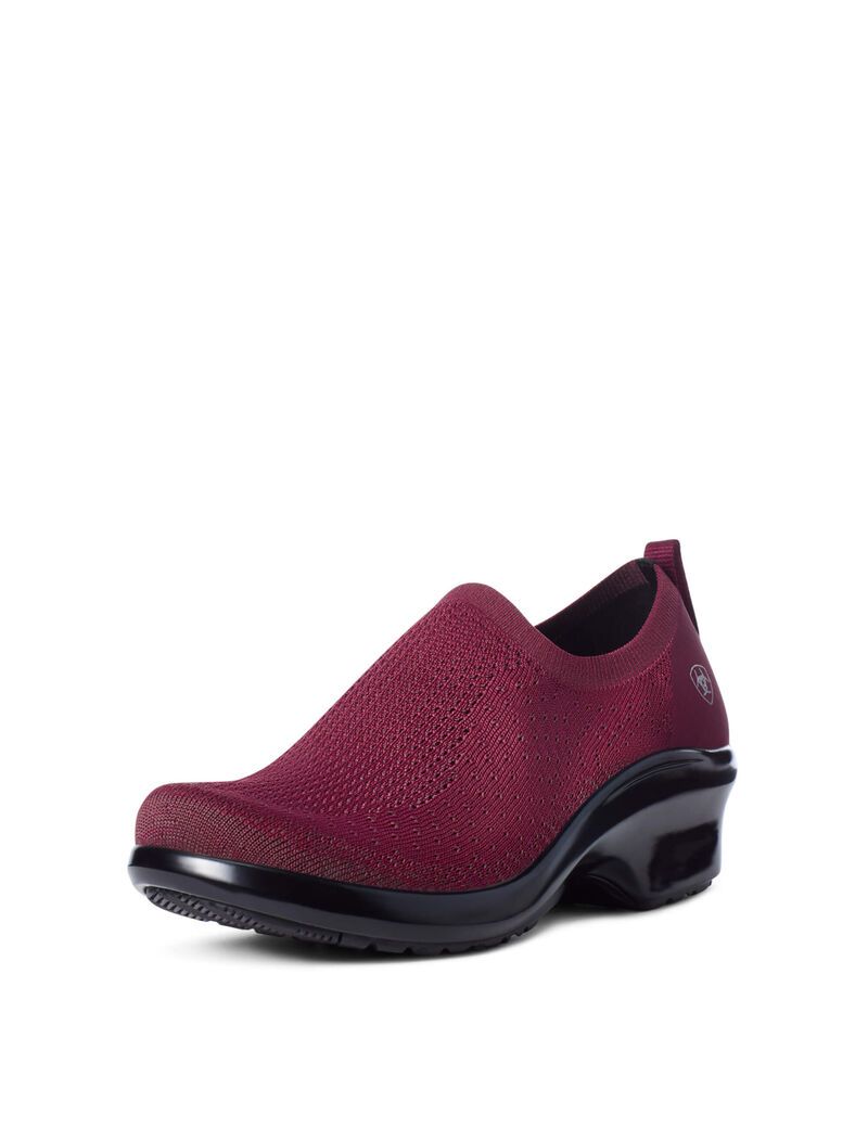 Botas De Trabajo Ariat VentKnit Expert Clog Vino | TGZ739086