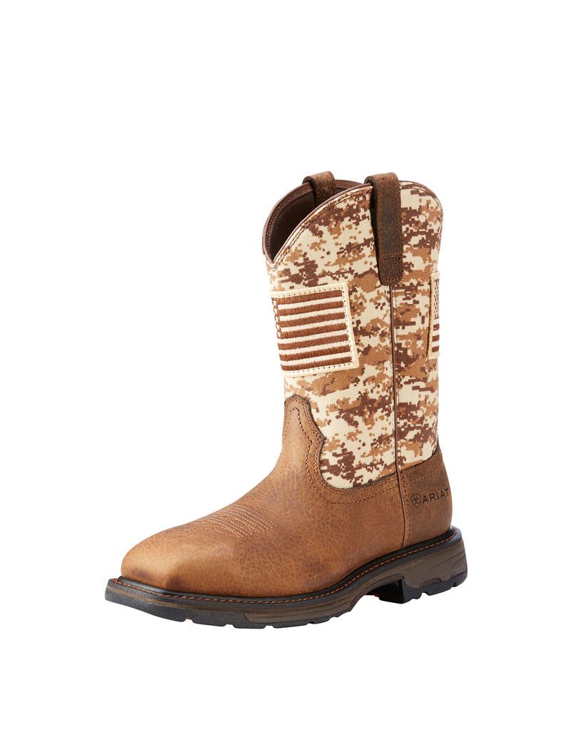 Botas De Trabajo Ariat WorkHog Patriot Multicolor | LZB245031