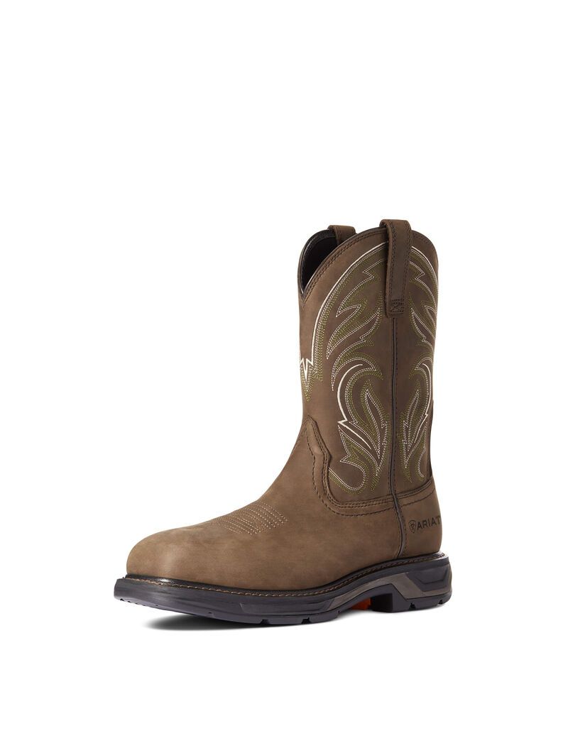 Botas De Trabajo Ariat WorkHog XT Cottonwood Carbon Puntera Marrom | CJB810254