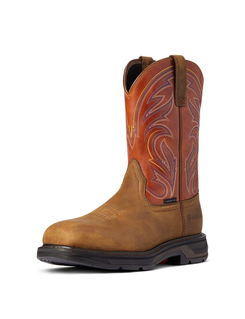 Botas De Trabajo Ariat WorkHog XT Cottonwood Carbon Puntera Multicolor | GZP967382