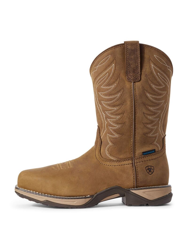 Botas Impermeables Ariat Anthem Composite Puntera Trabajo Marrom | UWT439625