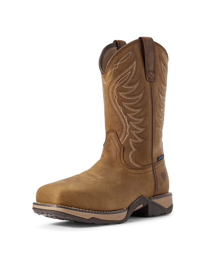 Botas Impermeables Ariat Anthem Composite Puntera Trabajo Marrom | UWT439625