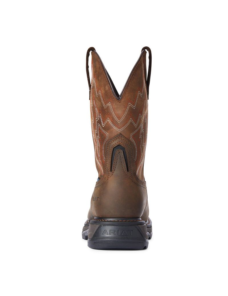 Botas Impermeables Ariat Big Rig Composite Puntera Trabajo Marrom Oscuro | OTN846913