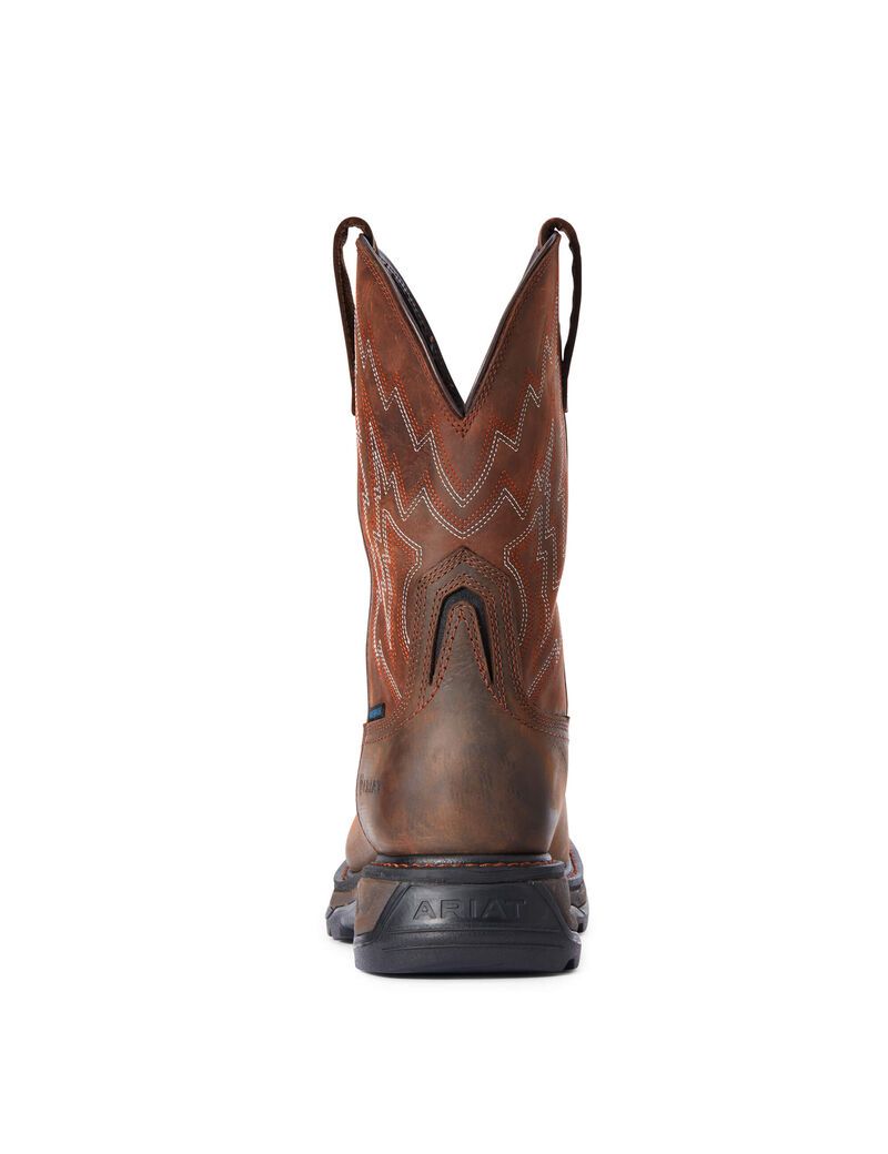 Botas Impermeables Ariat Big Rig Trabajo Marrom Oscuro | OXQ328469