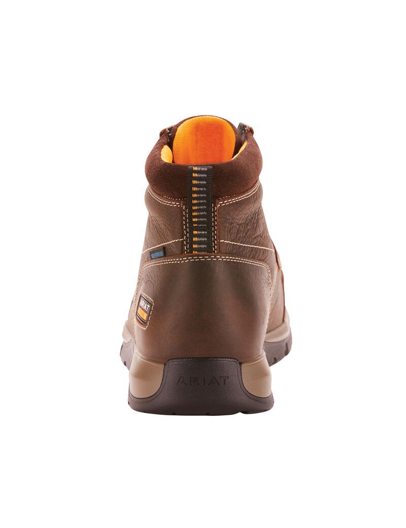 Botas Impermeables Ariat Edge LTE Chukka Composite Puntera Trabajo Marrom Oscuro | QJV562319