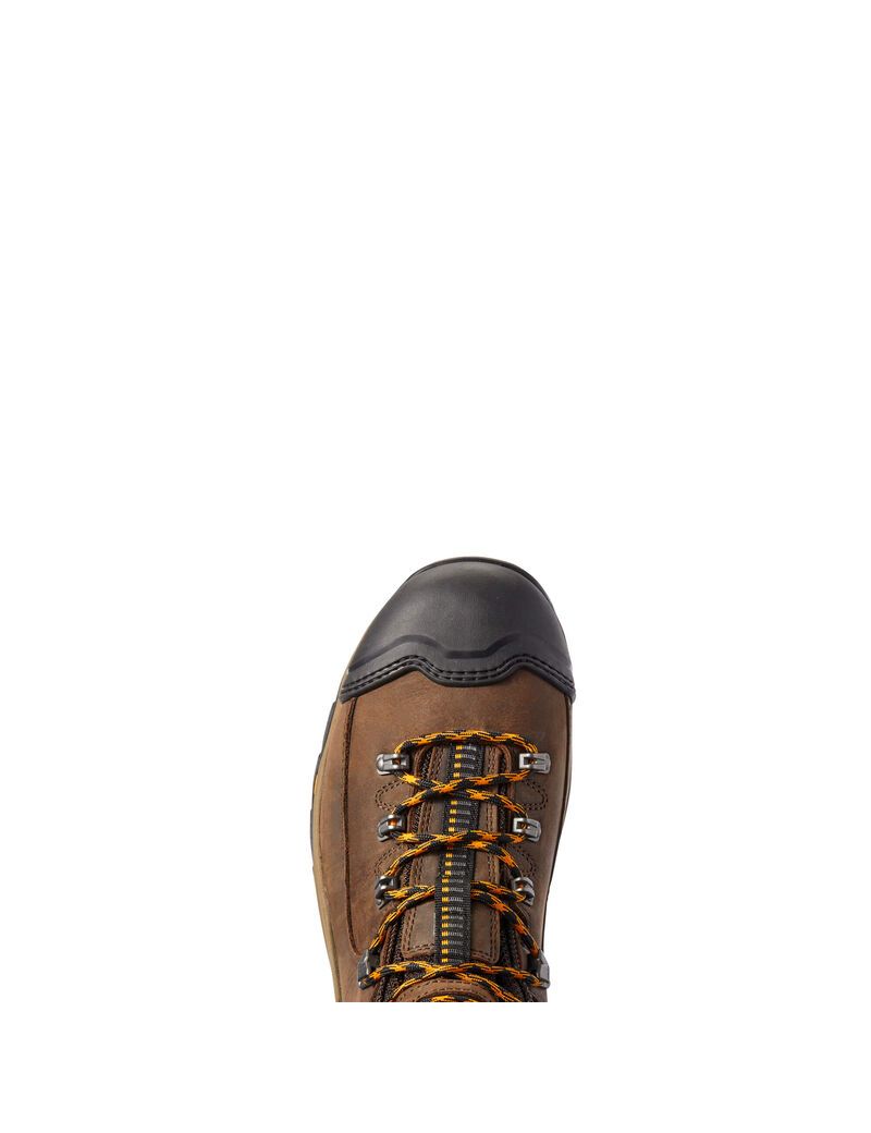 Botas Impermeables Ariat Endeavor 6' Carbon Puntera Trabajo Chocolate Marrom | MKB982130