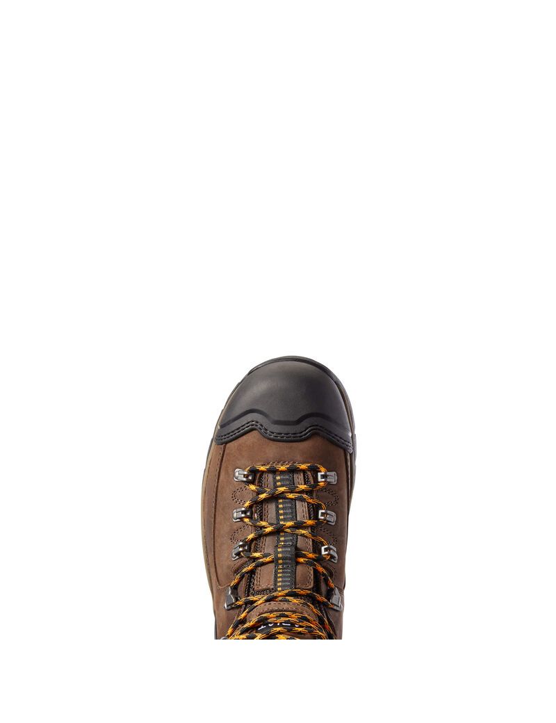 Botas Impermeables Ariat Endeavor 6' Trabajo Chocolate Marrom | GUM965473