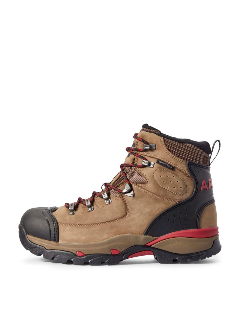 Botas Impermeables Ariat Endeavor 6' Trabajo Marrom Claro Grises Marrom | QCO529318