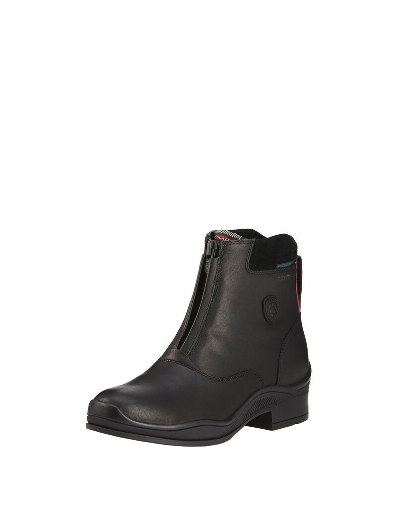 Botas Impermeables Ariat Extreme Zip Paddock Insulated Paddock Negros | IPL518046