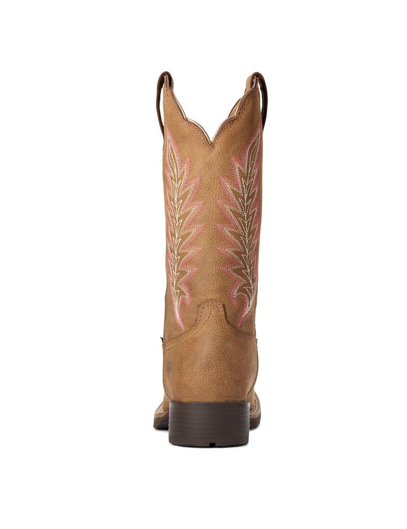 Botas Impermeables Ariat Híbrido Rancher Western Marrom | UQW940367