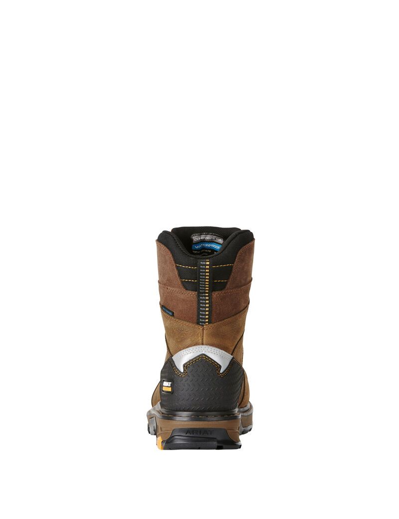 Botas Impermeables Ariat Intrepid 8' Composite Puntera Trabajo Marrom | KRT348957