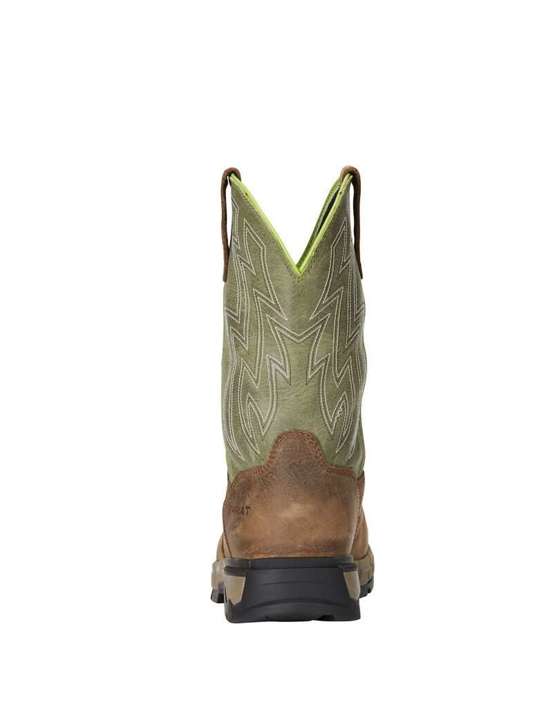 Botas Impermeables Ariat Rebar Flex Western Composite Puntera Trabajo Marrom | DMJ498521