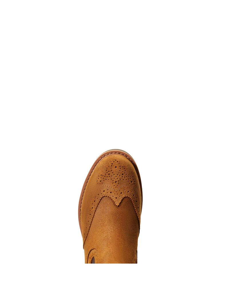 Botas Impermeables Ariat Wexford Brogue Impermeables Naranjas | PRA035692