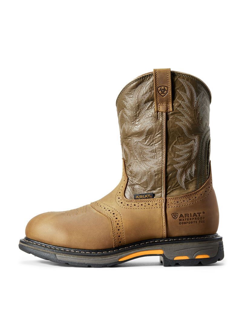 Botas Impermeables Ariat WorkHog Composite Puntera Trabajo Multicolor | RZE681352