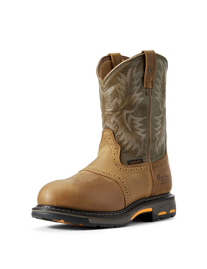 Botas Impermeables Ariat WorkHog Composite Puntera Trabajo Multicolor | RZE681352