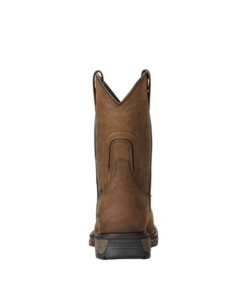 Botas Impermeables Ariat WorkHog Wellington Composite Puntera Trabajo Marrom | LUC561870