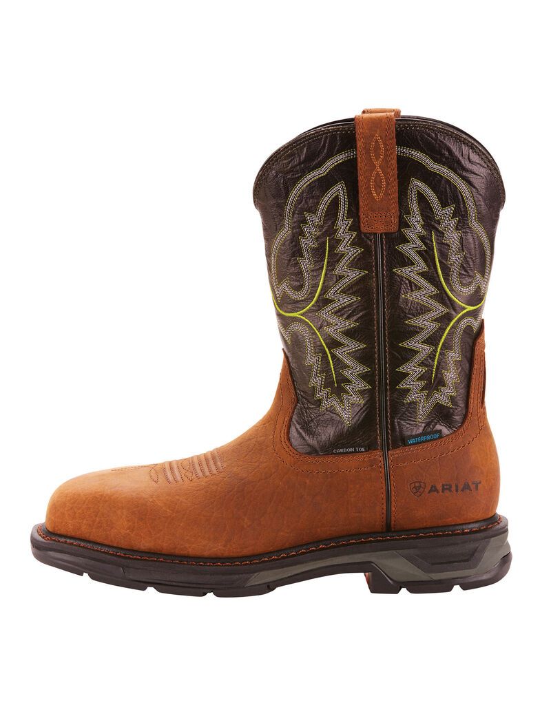 Botas Impermeables Ariat WorkHog XT Carbon Puntera Trabajo Multicolor | PQM469073