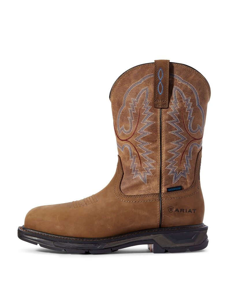 Botas Impermeables Ariat WorkHog XT Trabajo Marrom | XFH153496