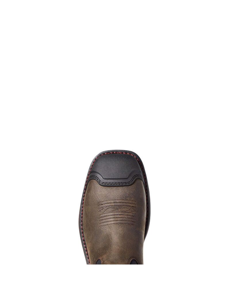 Botas Impermeables Ariat WorkHog XT VentTEK Bold Carbon Puntera Trabajo Cafes | OXM632180