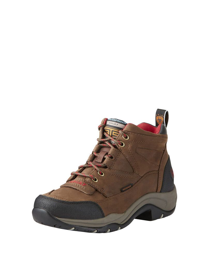 Botas Montaña Ariat Terrain Impermeables Marrom | TQU435896