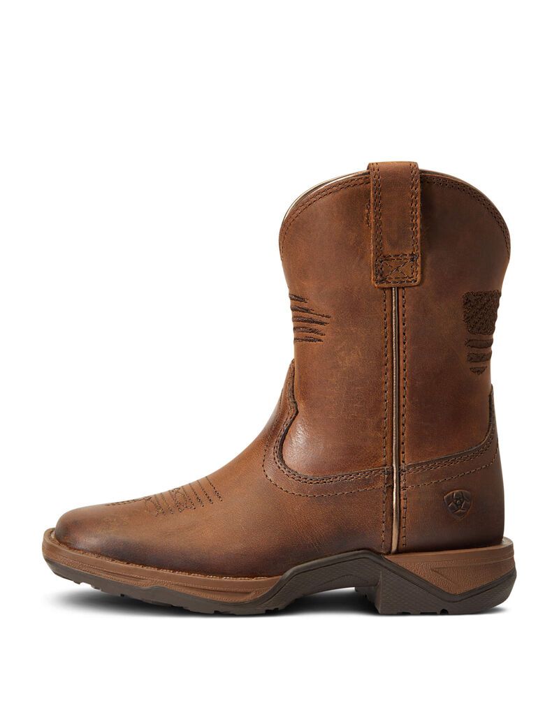 Botas Occidentales Ariat Anthem Patriot Marrom | LPU610952