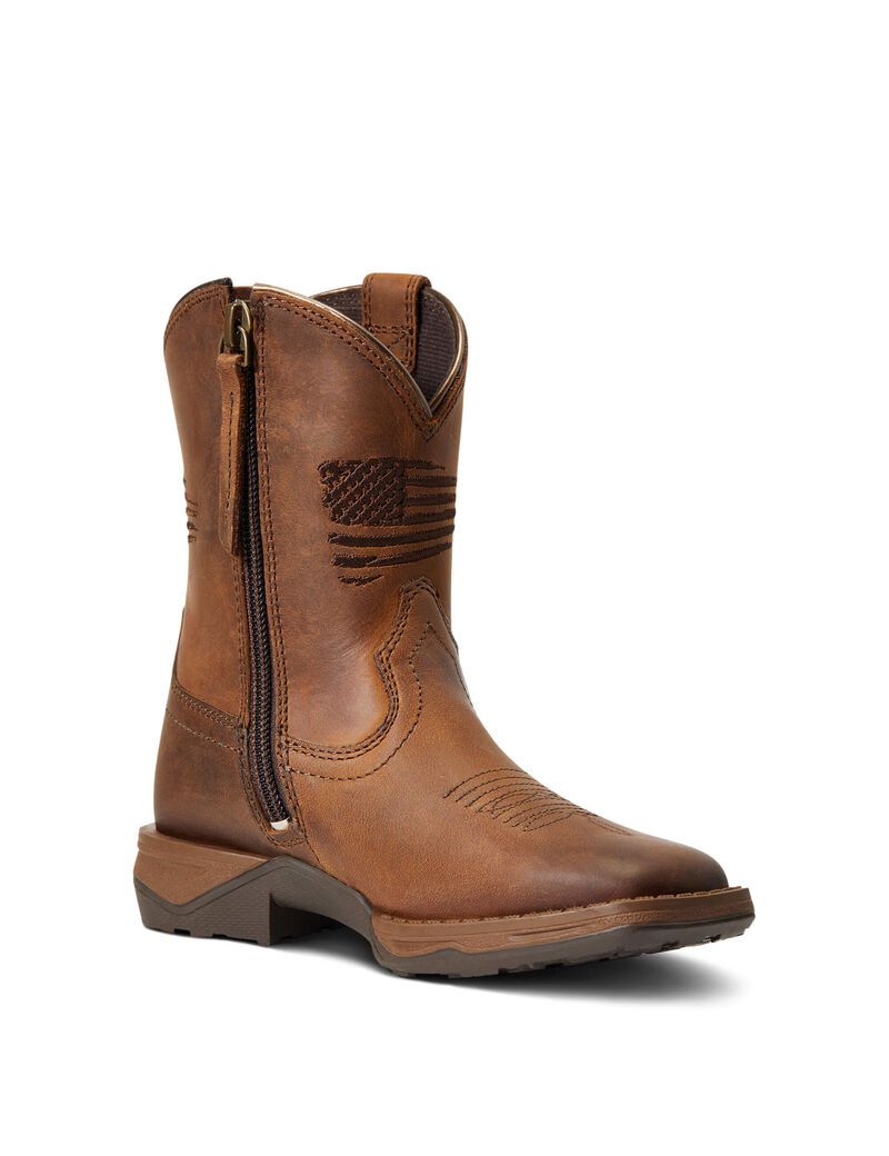 Botas Occidentales Ariat Anthem Patriot Marrom | LPU610952