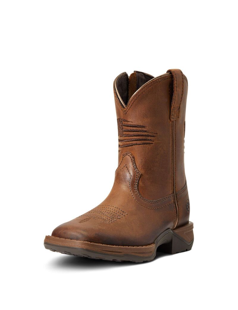 Botas Occidentales Ariat Anthem Patriot Marrom | LPU610952