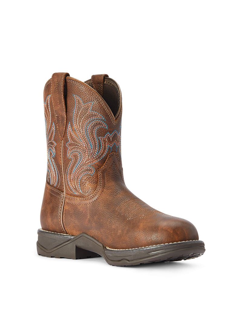 Botas Occidentales Ariat Anthem Round Puntera Shortie Cobra | VOA853072