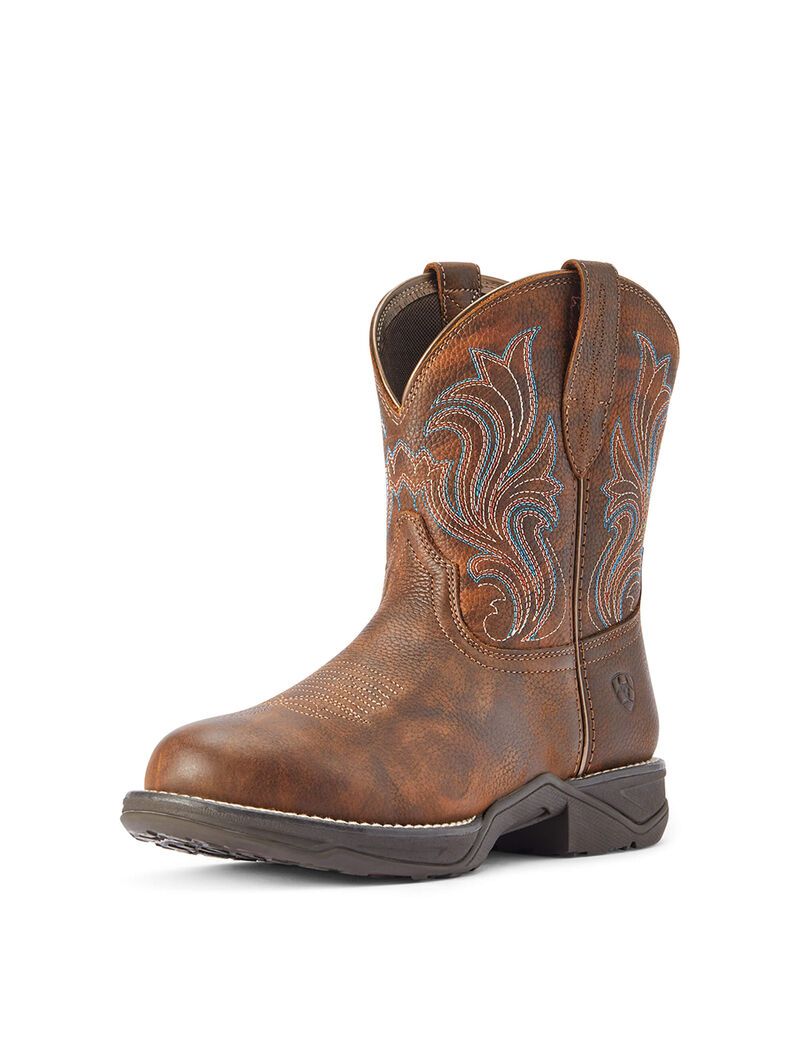 Botas Occidentales Ariat Anthem Round Puntera Shortie Cobra | VOA853072