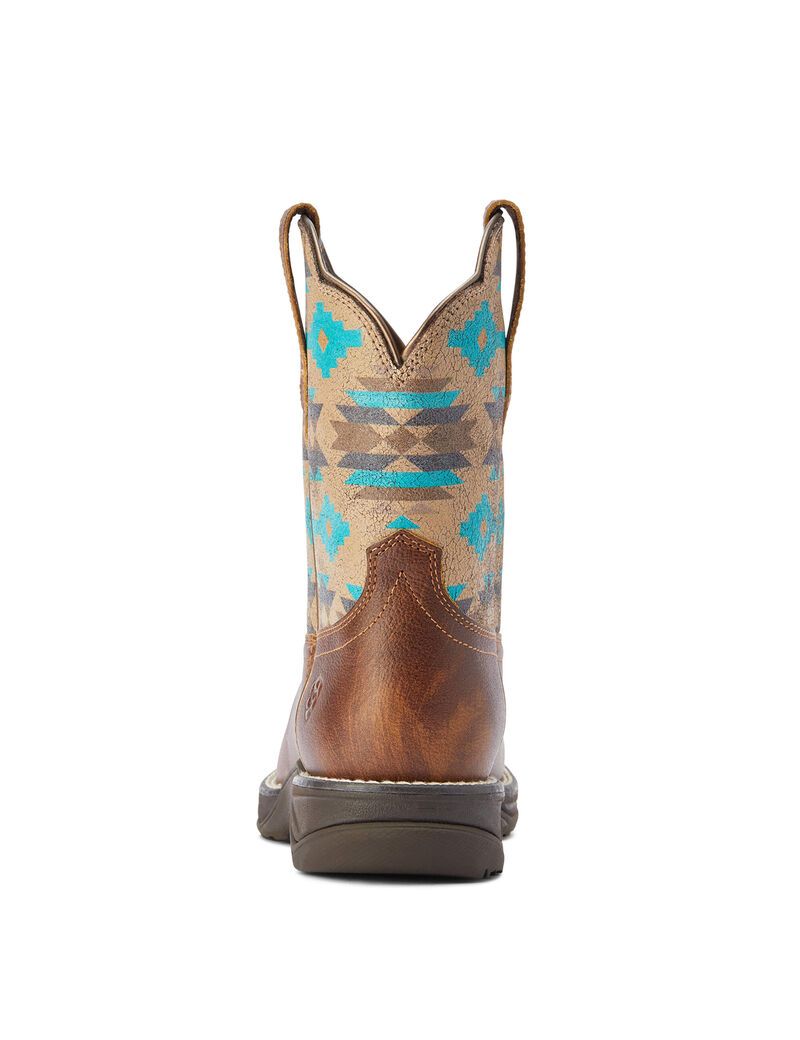 Botas Occidentales Ariat Anthem Shortie Savanna Grises Marrom | RHZ952340