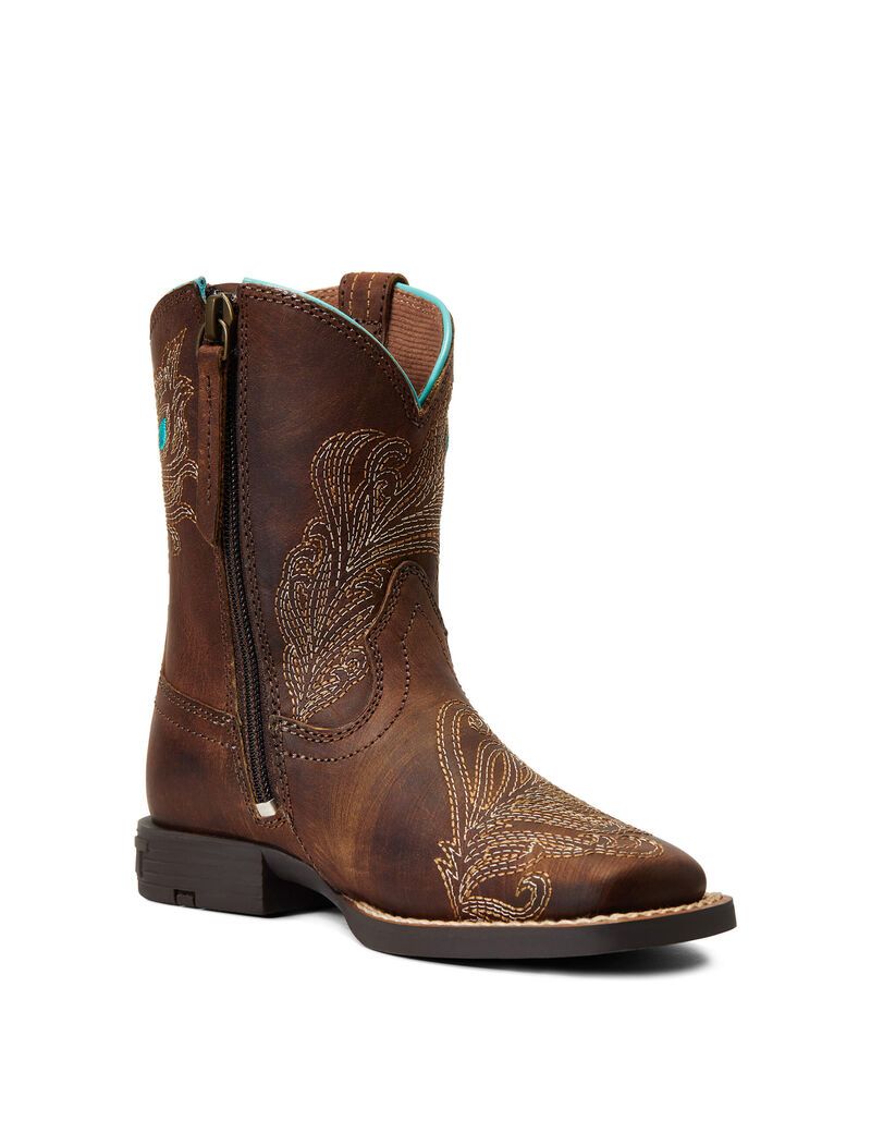 Botas Occidentales Ariat Bright Eyes Ii Marrom | HXR396207