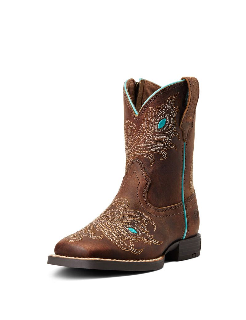 Botas Occidentales Ariat Bright Eyes Ii Marrom | HXR396207