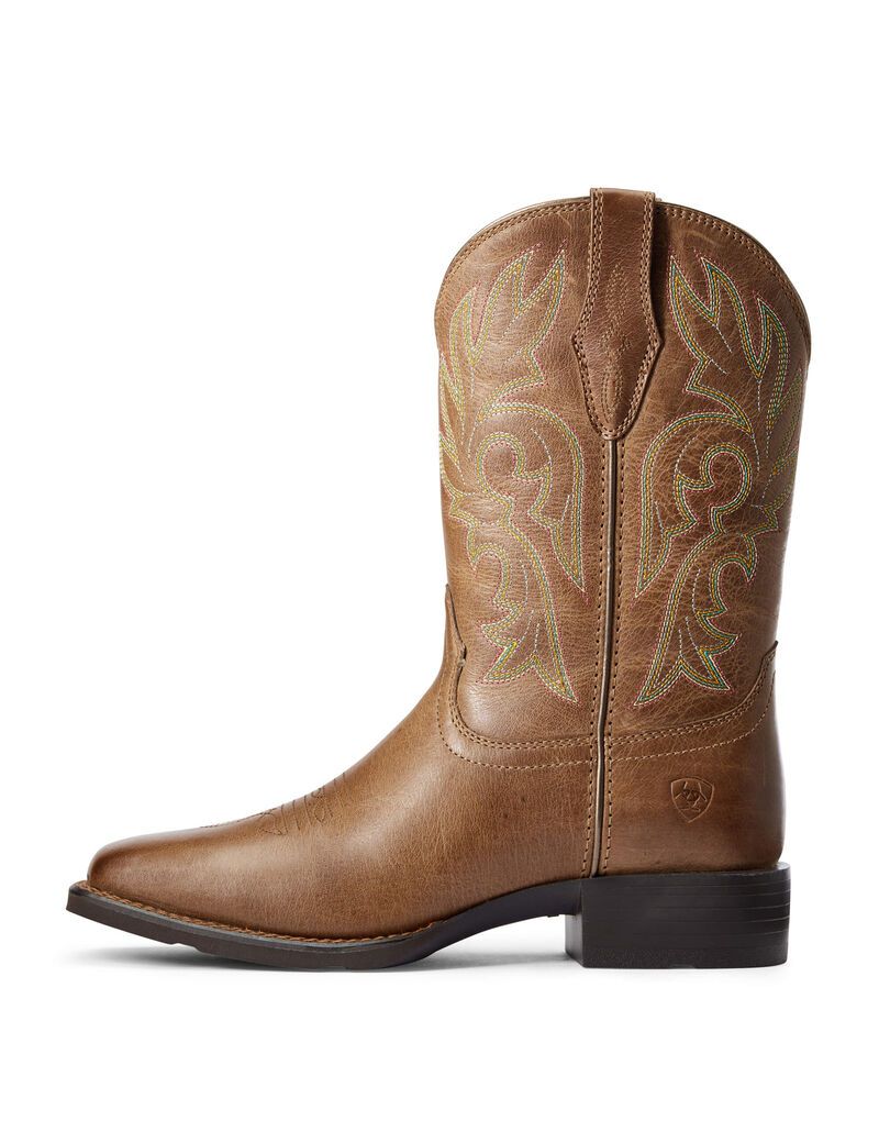 Botas Occidentales Ariat Cattle Drive Marrom | OJM096817