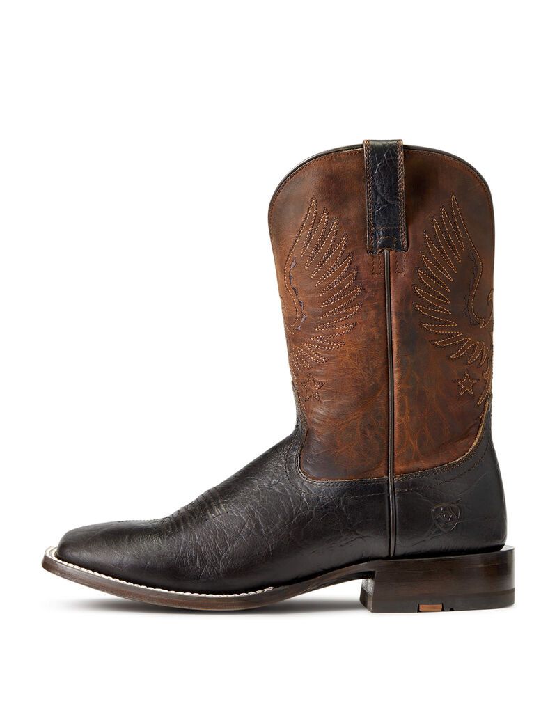 Botas Occidentales Ariat Circuit Eagle Marrom | ATE816945