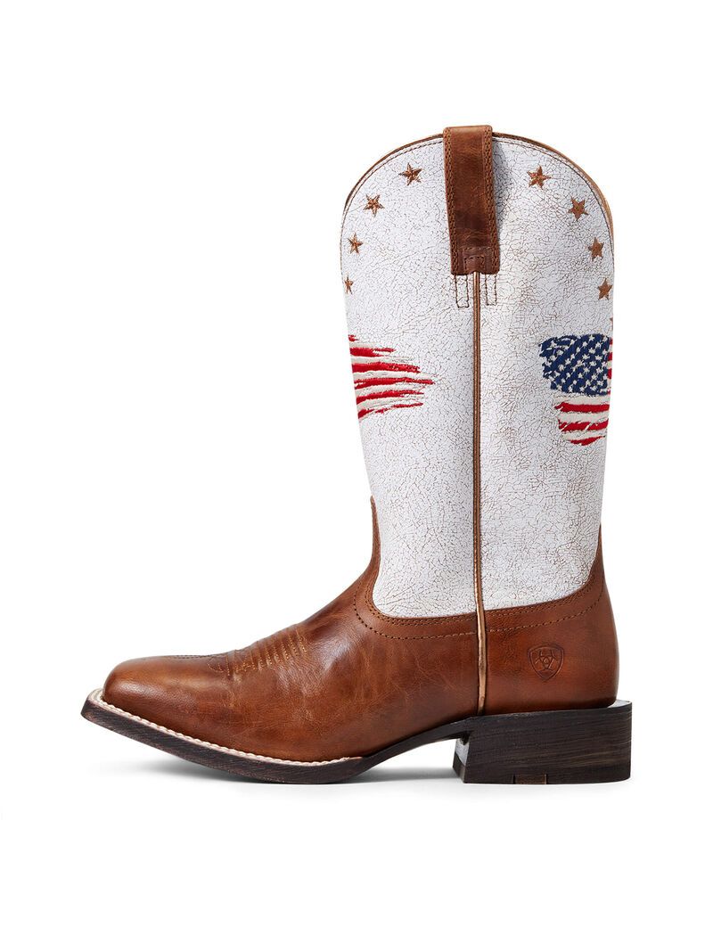 Botas Occidentales Ariat Circuit Patriot Multicolor | GOW405783