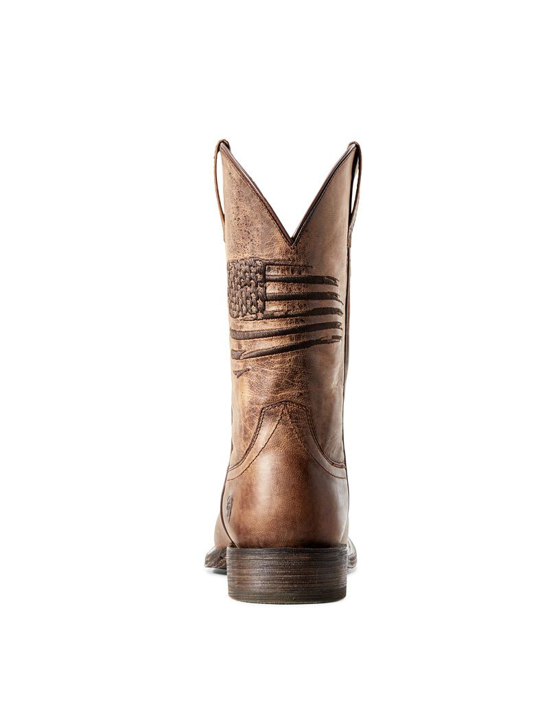 Botas Occidentales Ariat Circuit Patriot Marrom | SWR639025