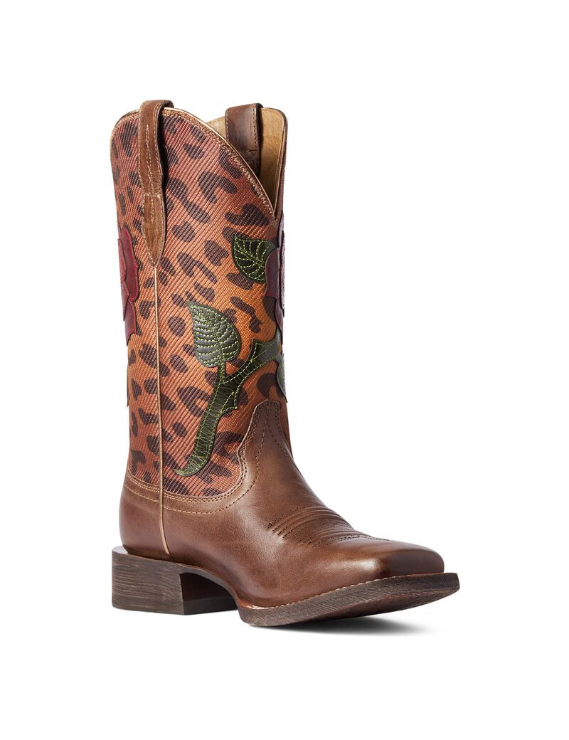 Botas Occidentales Ariat Circuit Rosa Multicolor | SCL317856