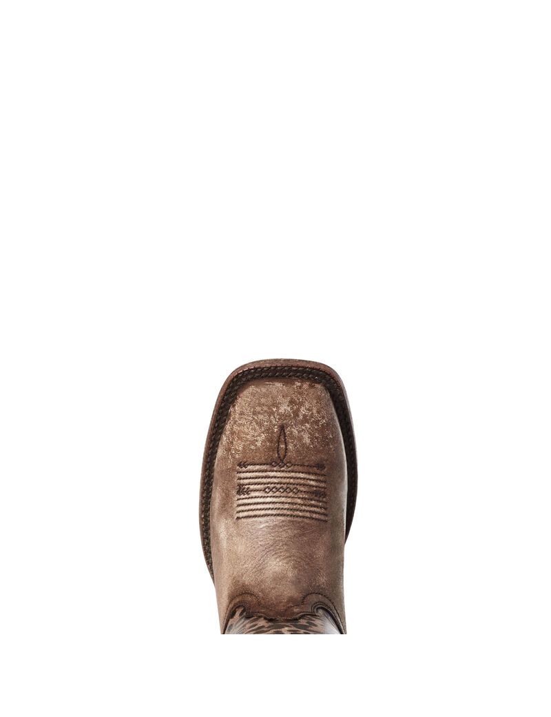 Botas Occidentales Ariat Circuit Savanna Marrom | PUW284317