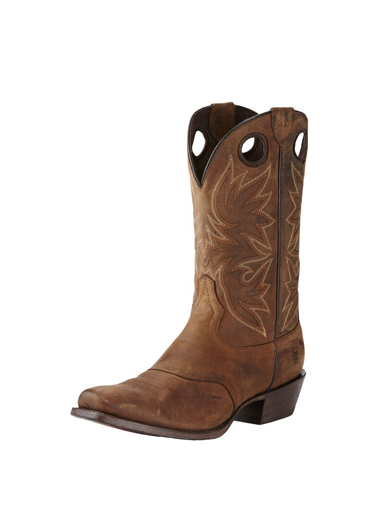 Botas Occidentales Ariat Circuit Striker Marrom | YWB358290