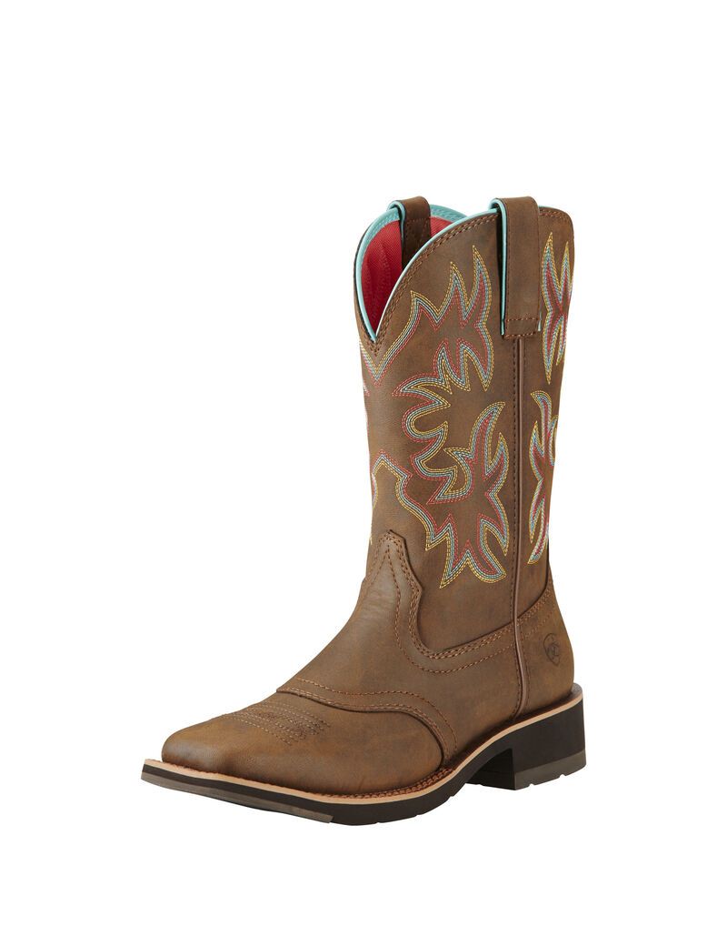 Botas Occidentales Ariat Delilah Marrom | YOJ073968